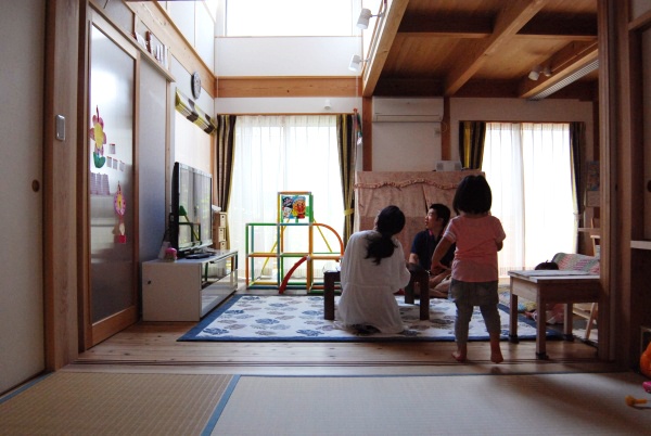 「LDKが変化する木の家」木の家4年目の暮らし