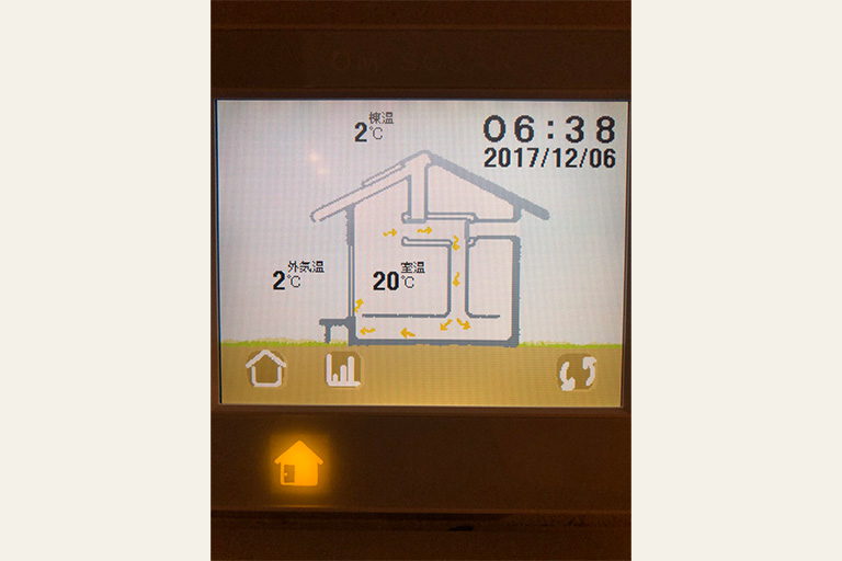 子どもたちの健康を考え、取り入れたＯＭソーラー