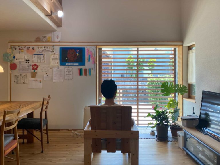 宇治市 LWの窓辺からはじまる、ほぼ平屋の暮らし